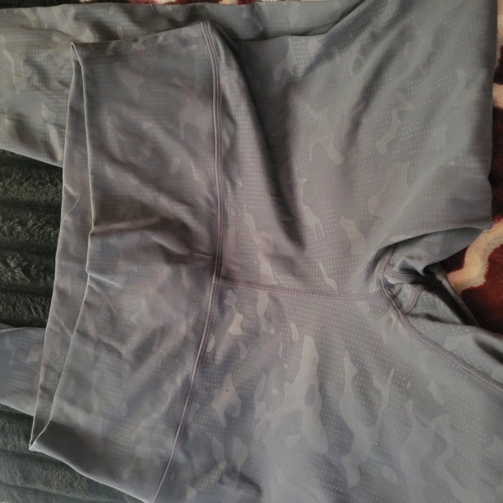 Gray Camouflage Leggings